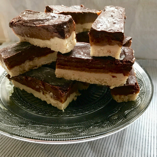 Vegan millionaires shortbread