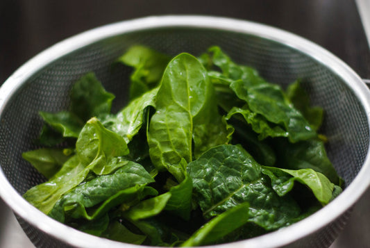 Sesame spinach balls