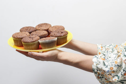 Chocolate orange beetroot muffins